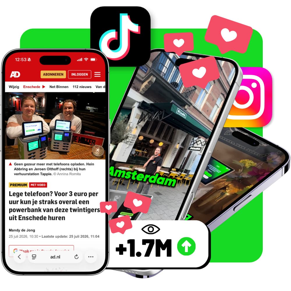 Tappie in de media: artikel in het AD en virale TikTok- en Instagram-video